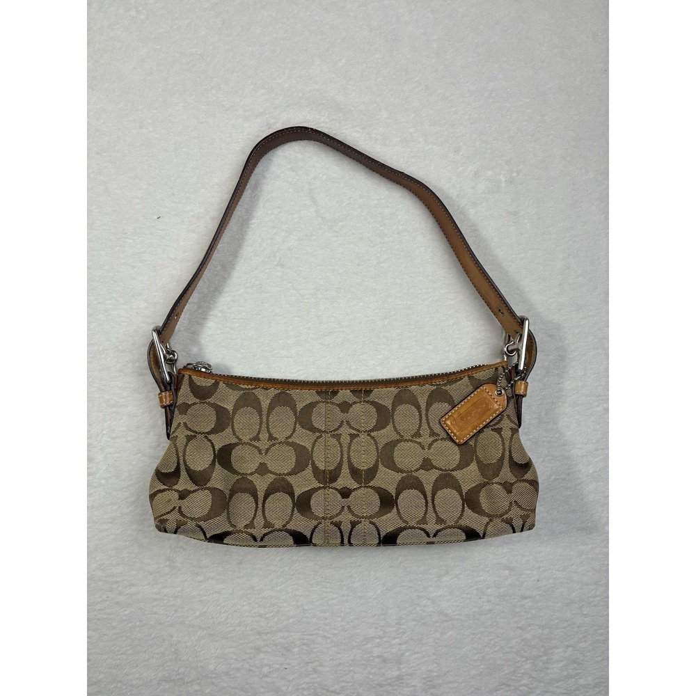 VTG 2004 Coach 6371 Hampton's Demi Baguette Shoulder Bag Y2K